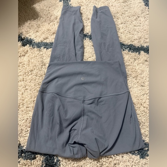 Lululemon Align Ribbed High Rise Pant Leggings Size 4 Full Length 28” Inseam - Picture 4 of 5